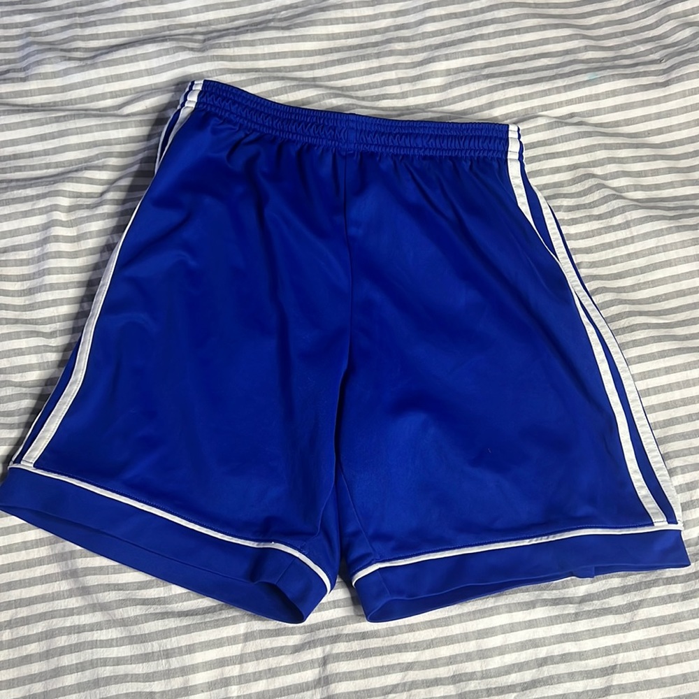 Adidas blue shorts XL